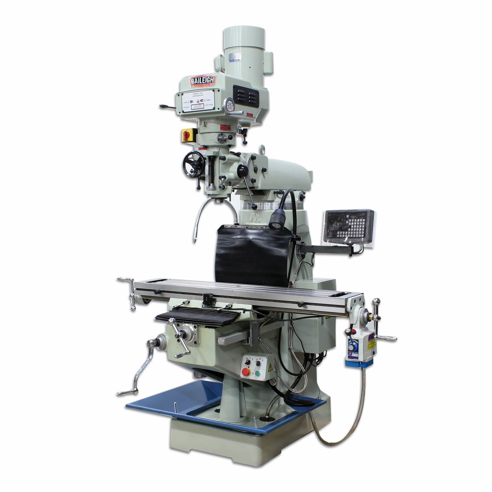 Baileigh VM-949E-VS Vertical Milling Machine Variable Speed - Intensery