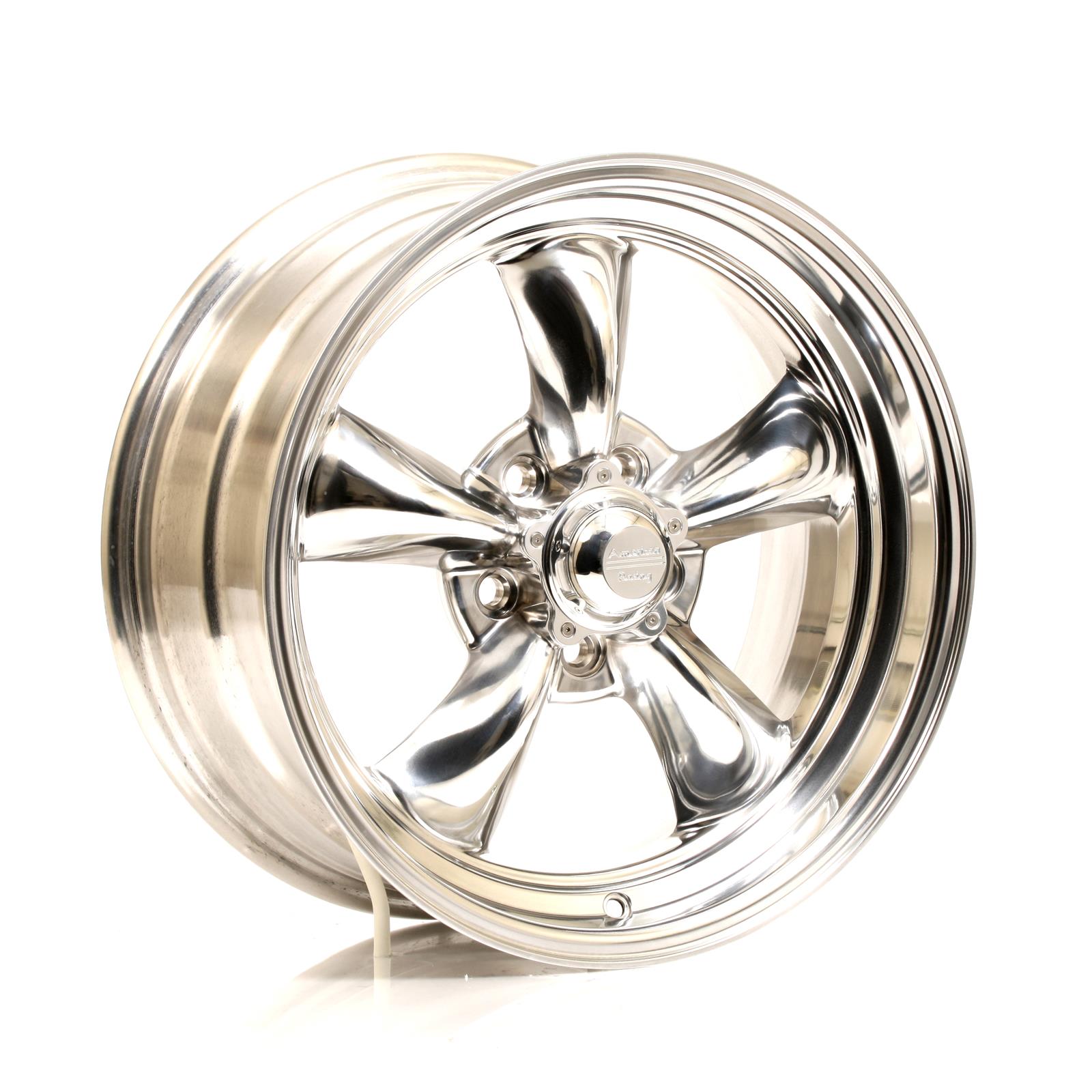 American Racing VN5157867 American Racing VN515 Polished Torq-Thrust II One-Piece Wheels - Intensery
