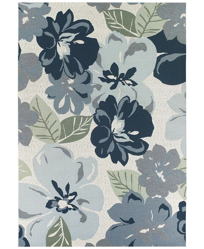 Couristan  Dolce 4055 0234 Novella Grey Indoor Outdoor Area Rug Collection - Intensery