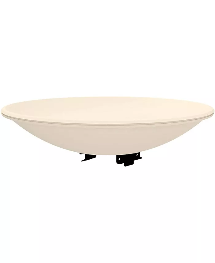 Allied Precision Heated Bird Bath Light Stone Color 20in D - Intensery