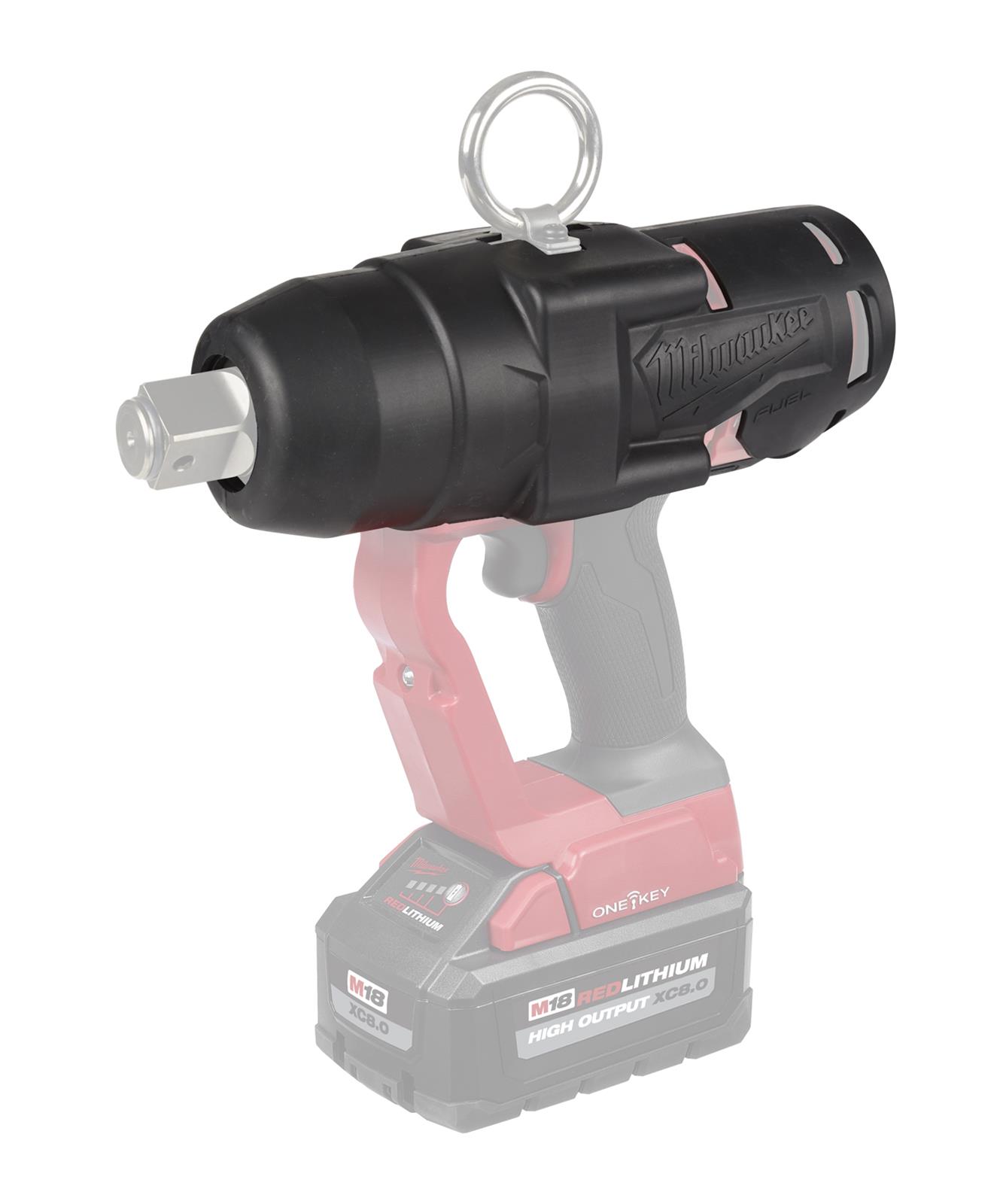 Milwaukee Tool 49-16-2867 Milwaukee M18 FUEL 1 in. High-Torque Impact Wrench with ONE-KEY Protective Boots - Intensery