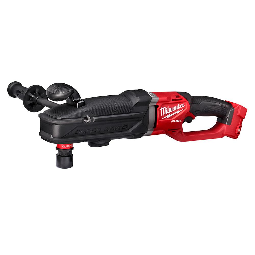 Milwaukee M18 FUEL Super Hawg Right Angle Drill with QUIK-LOK 2811-20 from Milwaukee - Intensery