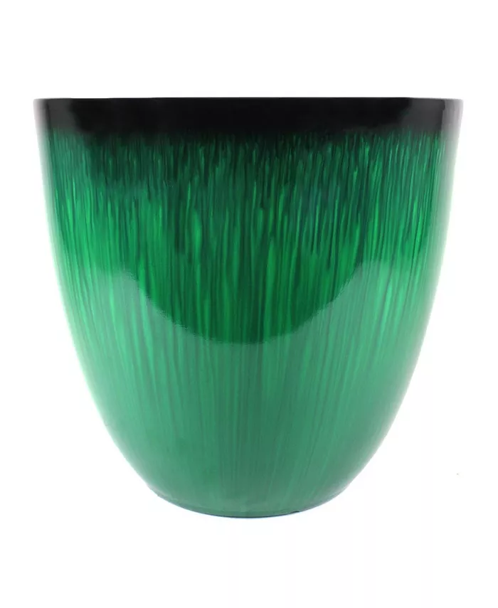 Gardener's Select Gardeners Select EPR18-205 Egg Planter Green Flower 18 inch - Intensery