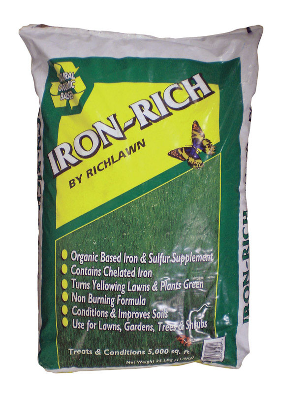 Richlawn Iron-Rich All-Purpose Lawn \u0026 Garden Food For All Grasses 5000 sq ft - Intensery