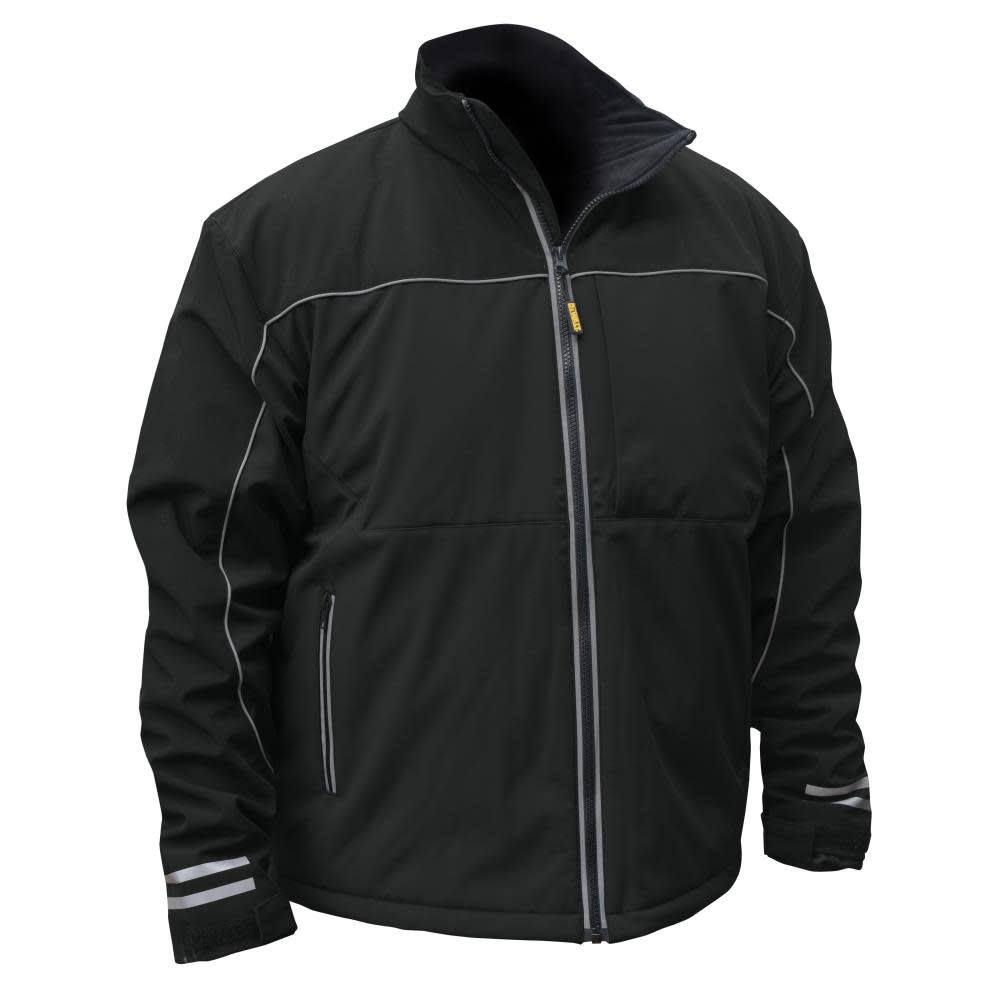 DEWALT Unisex Lightweight Heated Bare Tool Soft Shell Black Work Jacket Small DCHJ072B-S from DEWALT - Intensery