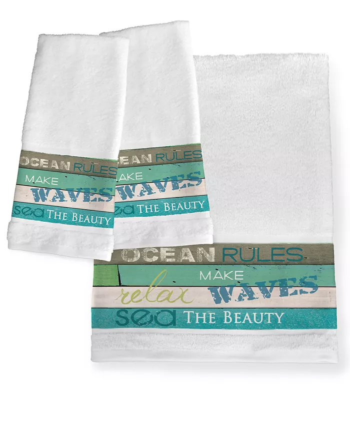 Laural Home Ocean Rules Bath Towel - Intensery