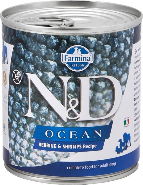 Farmina Natural and Delicious Ocean Herring and Shrimps Canned Dog Food - Intensery
