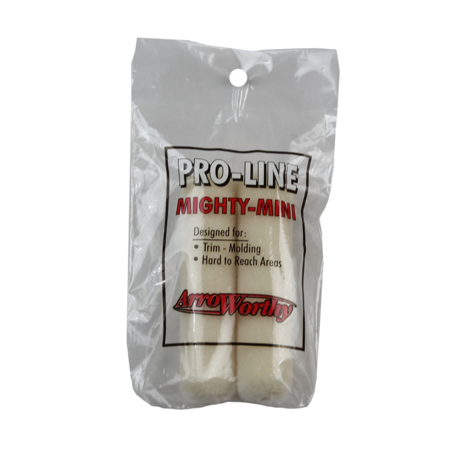 Arroworthy Pro-Line Mohair Blend 4 in. W X 3/16 in. Mini Paint Roller Cover 2 pk - Intensery