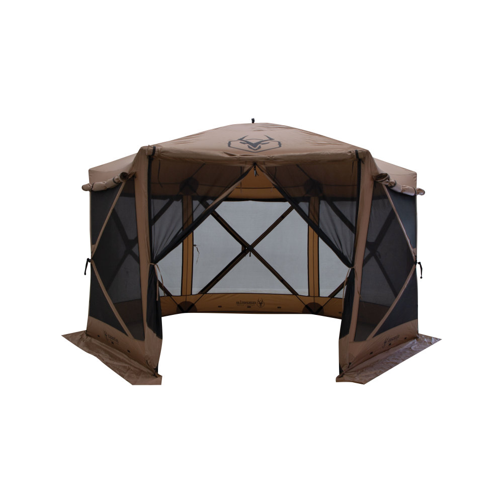 Gazelle G6 Gazebo Deluxe， 6 Sides， 92sqft - Intensery