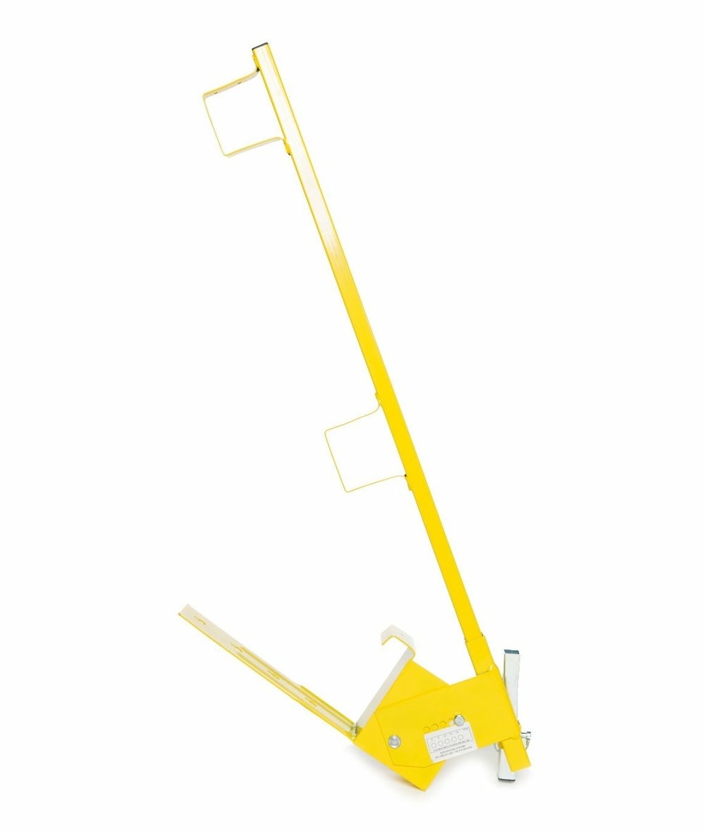 Steep Pitch Guardrail System Bracket and Post - Intensery