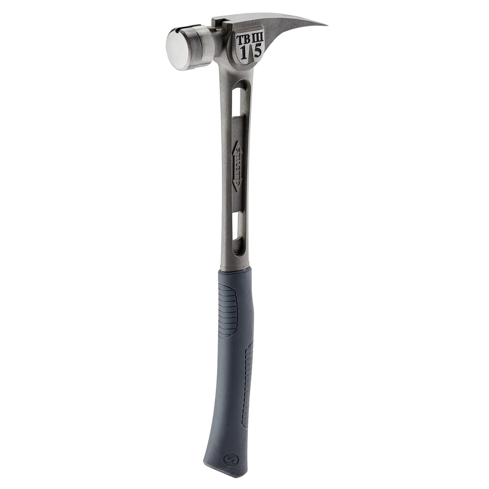 Stiletto Tools TB3SC Stiletto Tools Ti-Bone III Steel Faced Hammers - Intensery