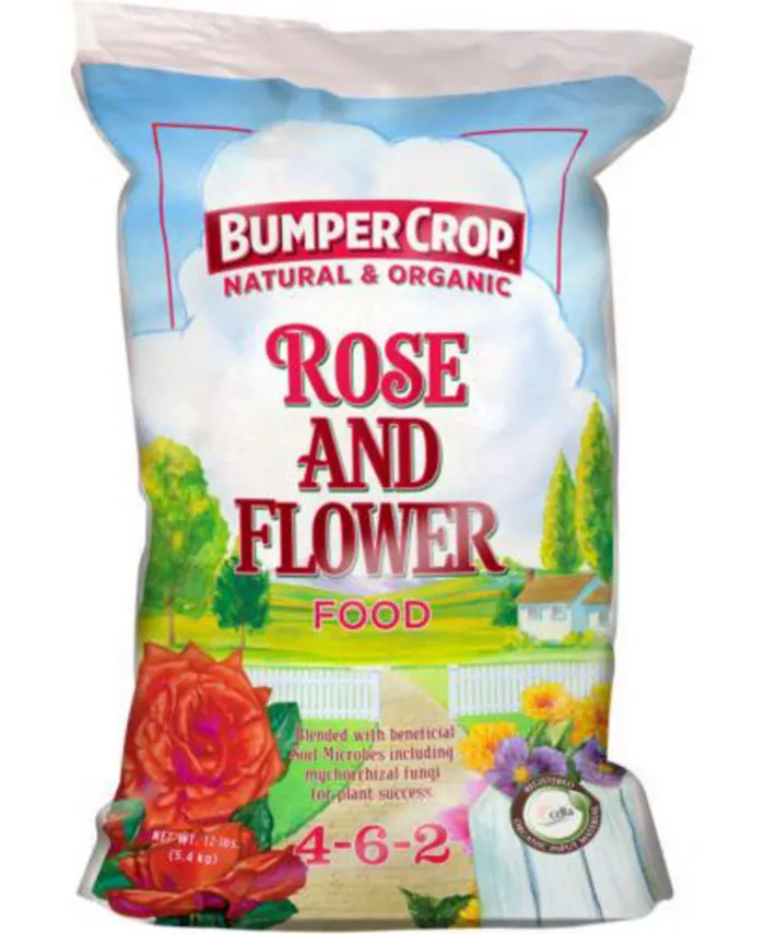 Bumper Crop 8098 Rose and Flower Food， 4-6-2， 4 bag - Intensery