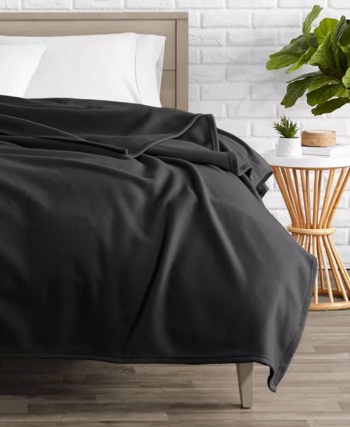 Bare Home Polar Fleece Blanket， Throw - Intensery