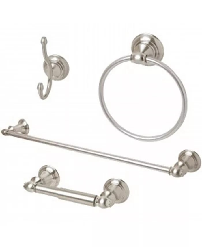 Arista Bath Products Arista Highlander 4-Pc. Set Chrome Finish - Intensery