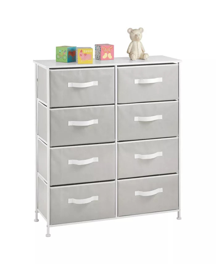mDesign Vertical Dresser Storage Tower with 8 Drawers - Intensery