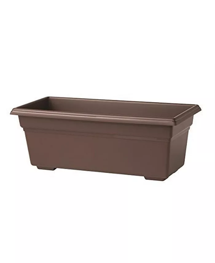 Novelty Countryside Flower Box， 30 Inch， Brown - Intensery