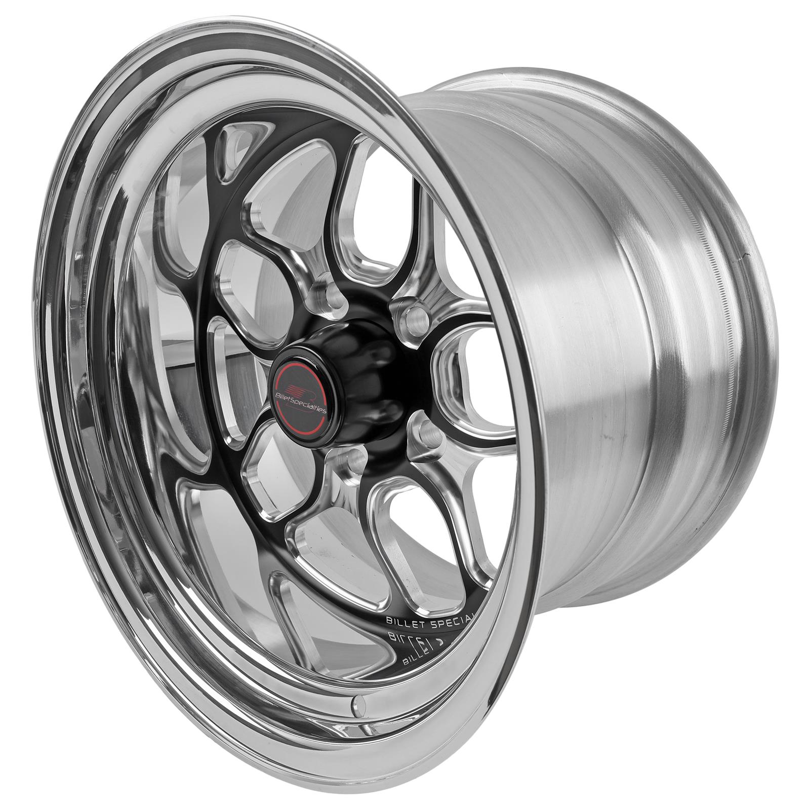 Billet Specialties BRS025106150N Billet Specialties Win Lite Black Anodized Wheels - Intensery
