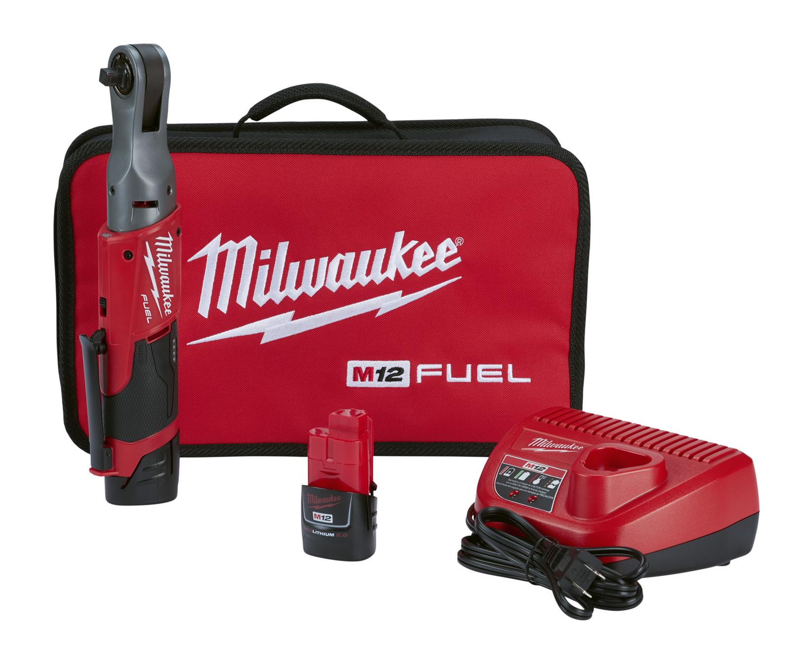 Milwaukee Tool 2557-22 Milwaukee M12 FUEL Cordless Lithium-Ion Ratchets - Intensery