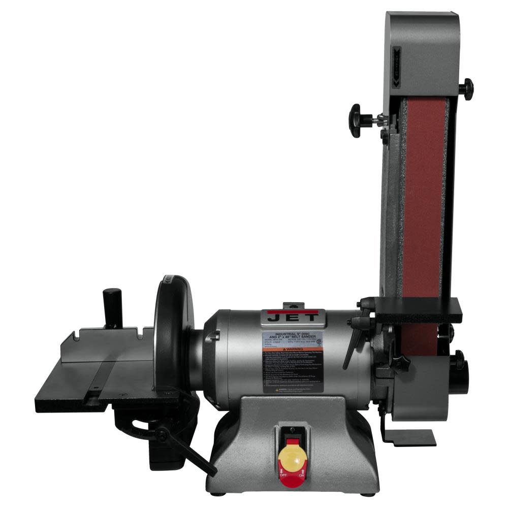 Combination Industrial 2 Inch x 48 Inch and 9 Inch Disc Grinder - Intensery