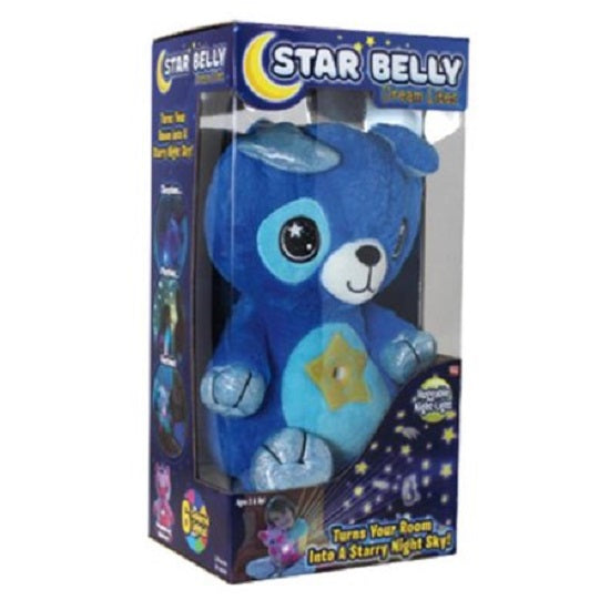 Star Belly Dream Lites Huggable Night Light Cuddly Puppy - Intensery
