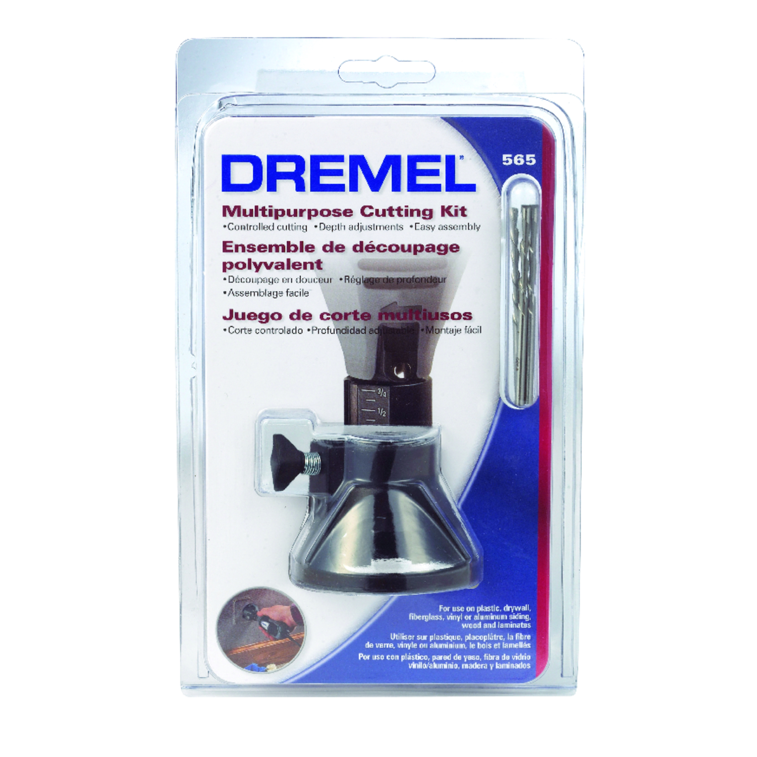 Dremel Plastic/Steel Multi-Purpose Cutting Kit 4 pc - Intensery