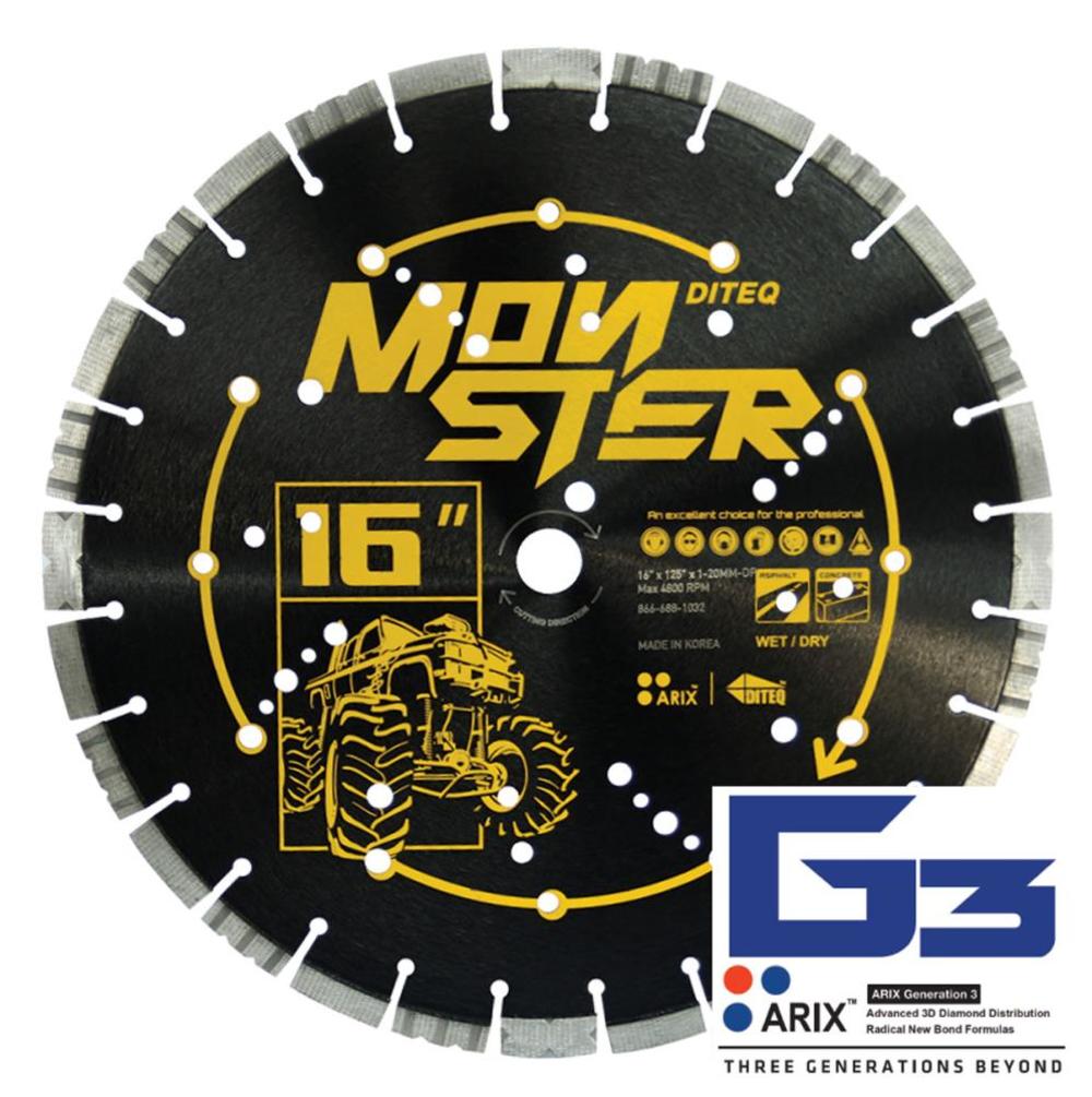 14 Monster Concrete/Asphalt/Block/Green Concrete/ Blades - Intensery
