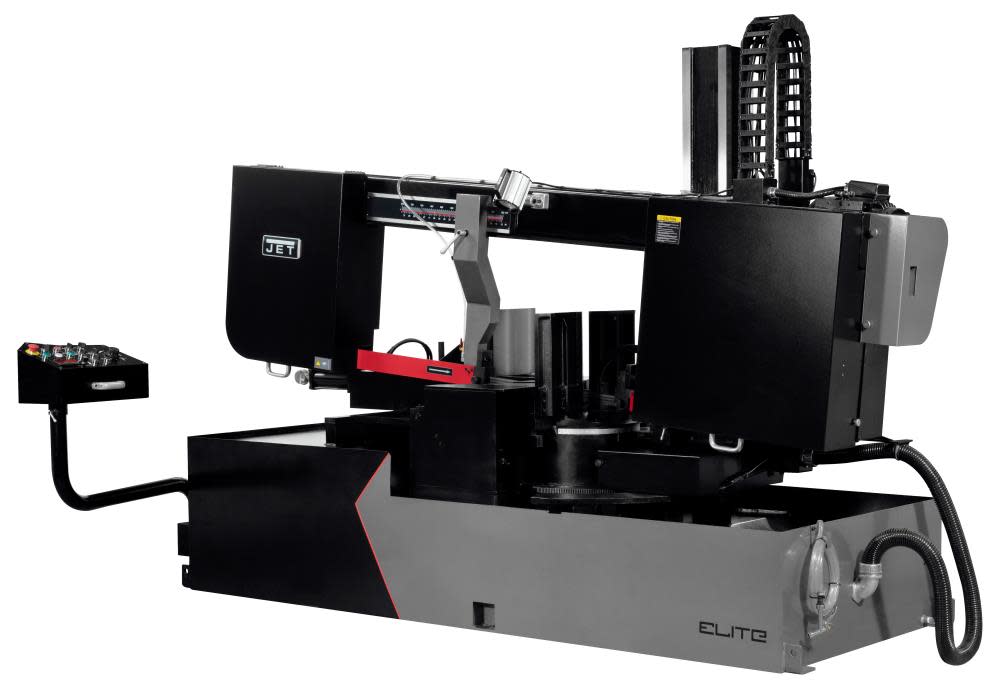 Jet Bandsaw Semi Automatic Dual Mitering EVS 3 Phase 460V 18 x 31 - Intensery