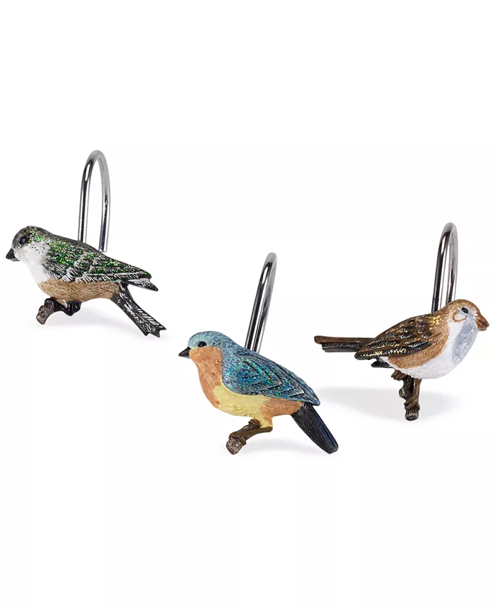 Avanti Love Nest 12-Pc. Shower Hook Set - Intensery