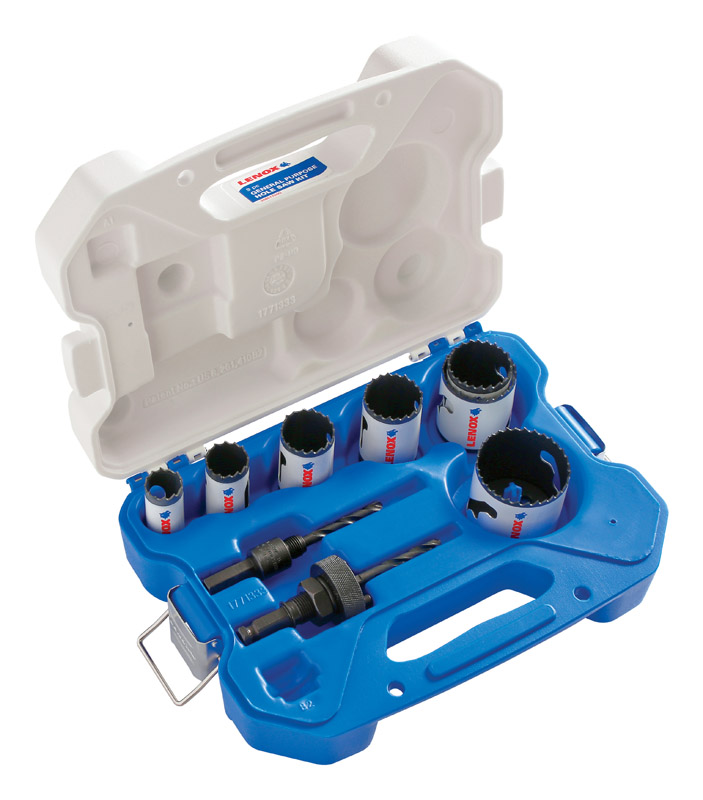 Lenox Speed Slot Bi-Metal Hole Saw Kit 9 pc - Intensery