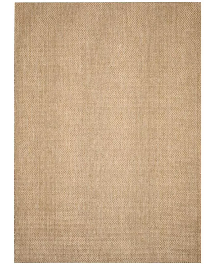 Safavieh Courtyard Natural and Cream 8' x 11' Outdoor Area Rug - Intensery