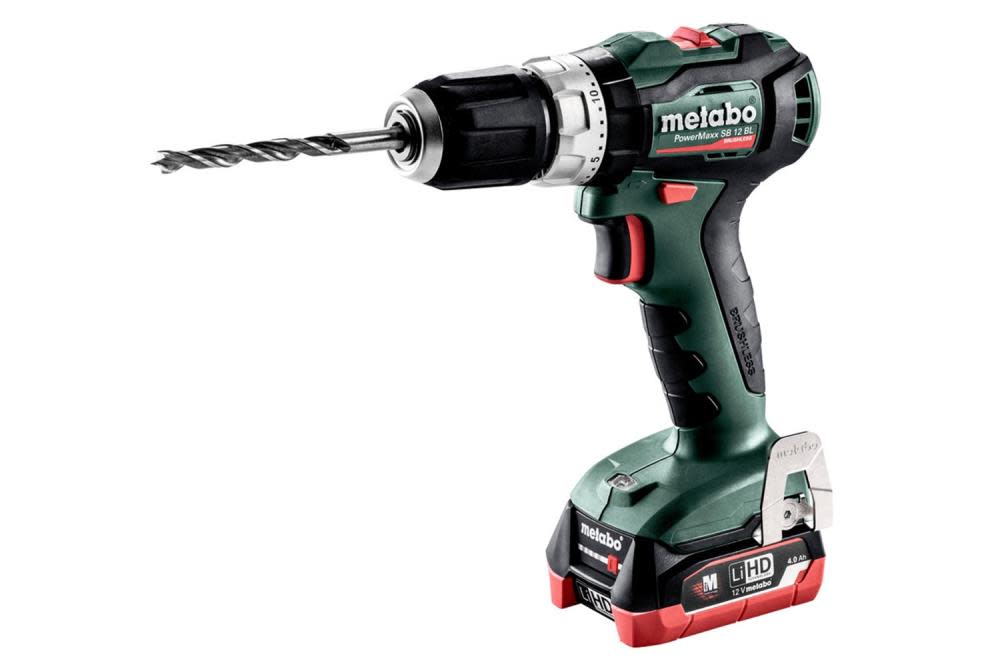 12V PowerMaxx Compact Brushless Hammer Drill/Driver kit 2x 4.0Ah LiHD - Intensery