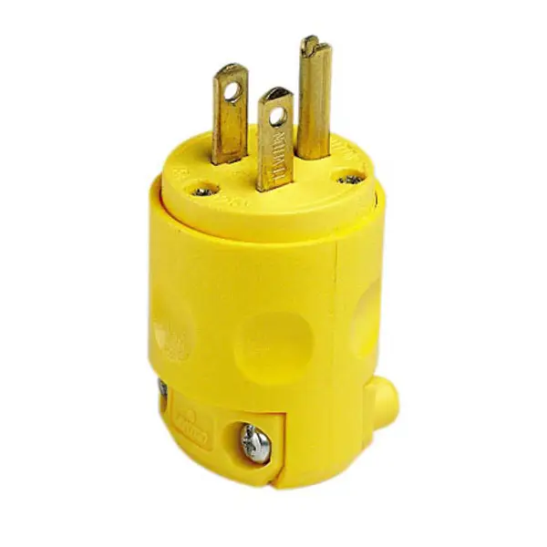 Leviton PVC Grounding Plug - Intensery