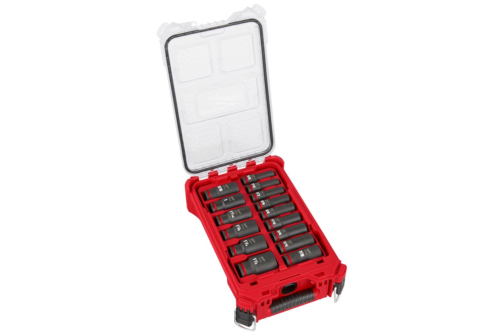 Milwaukee Tool 49-66-6802 Milwaukee PACKOUT SHOCKWAVE Impact-Duty Sockets Sets - Intensery