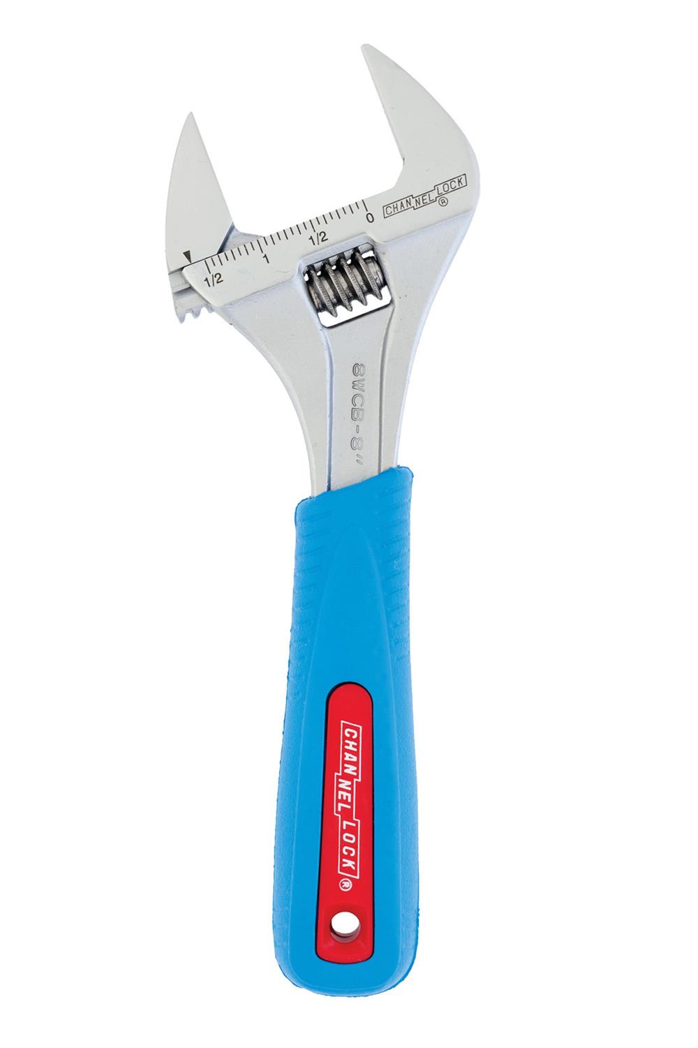 Channellock 8WCB CHANNELLOCK Code Blue Adjustable Wrenches - Intensery