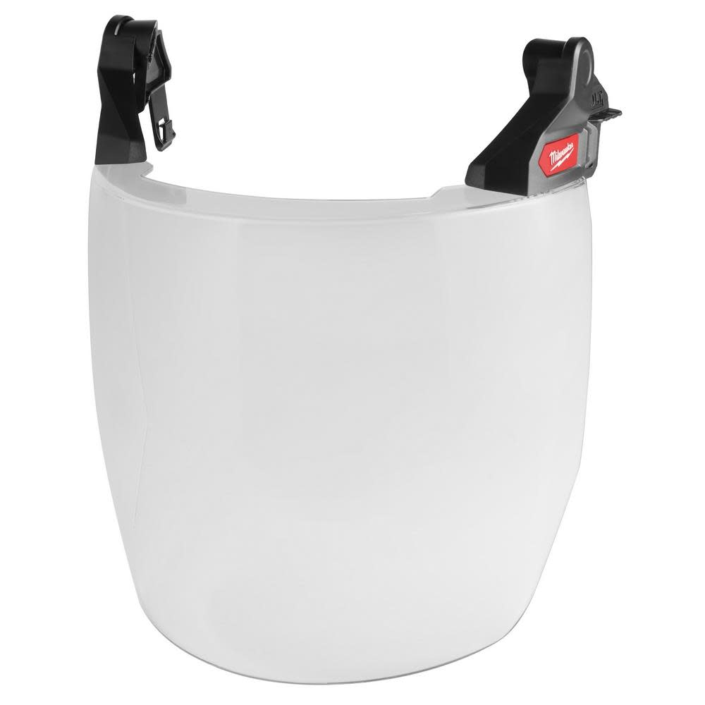 Milwaukee BOLT Full Face Shield Clear Dual Coat Lens Compatible with Safety Helmet No Brim 48-73-1421 from Milwaukee - Intensery