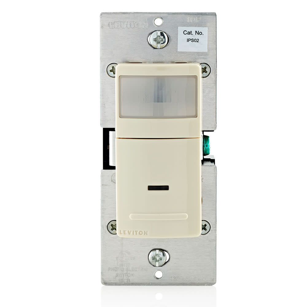 Leviton Decora  Motion Sensor Switch 2.5A 120V Almond Occupancy - Intensery