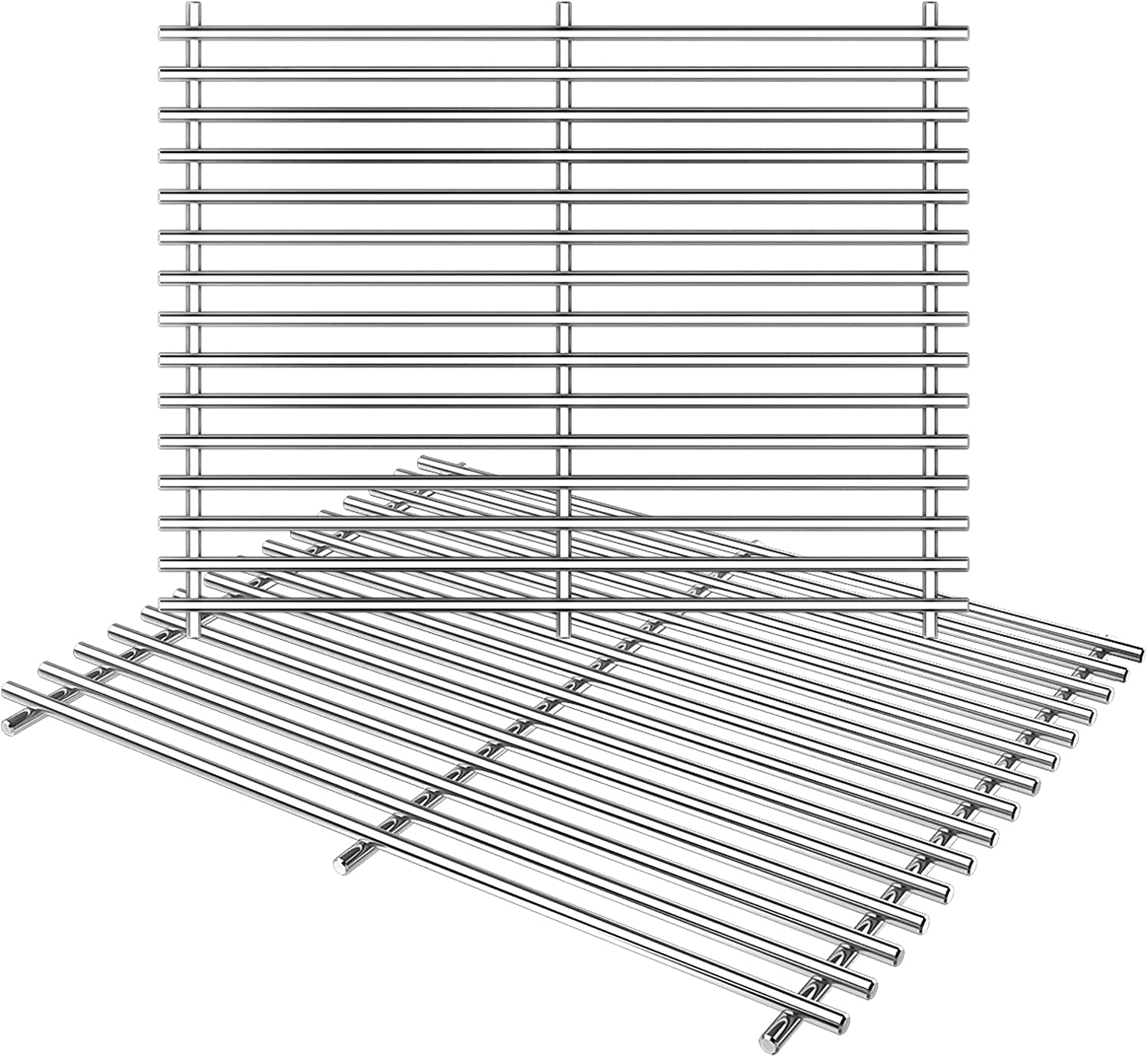 Cooking Grates for Summit Silver & Gold A, A4, B, B4 4 Burner Gas Grill Replacement Parts, for Weber 42032 - Intensery