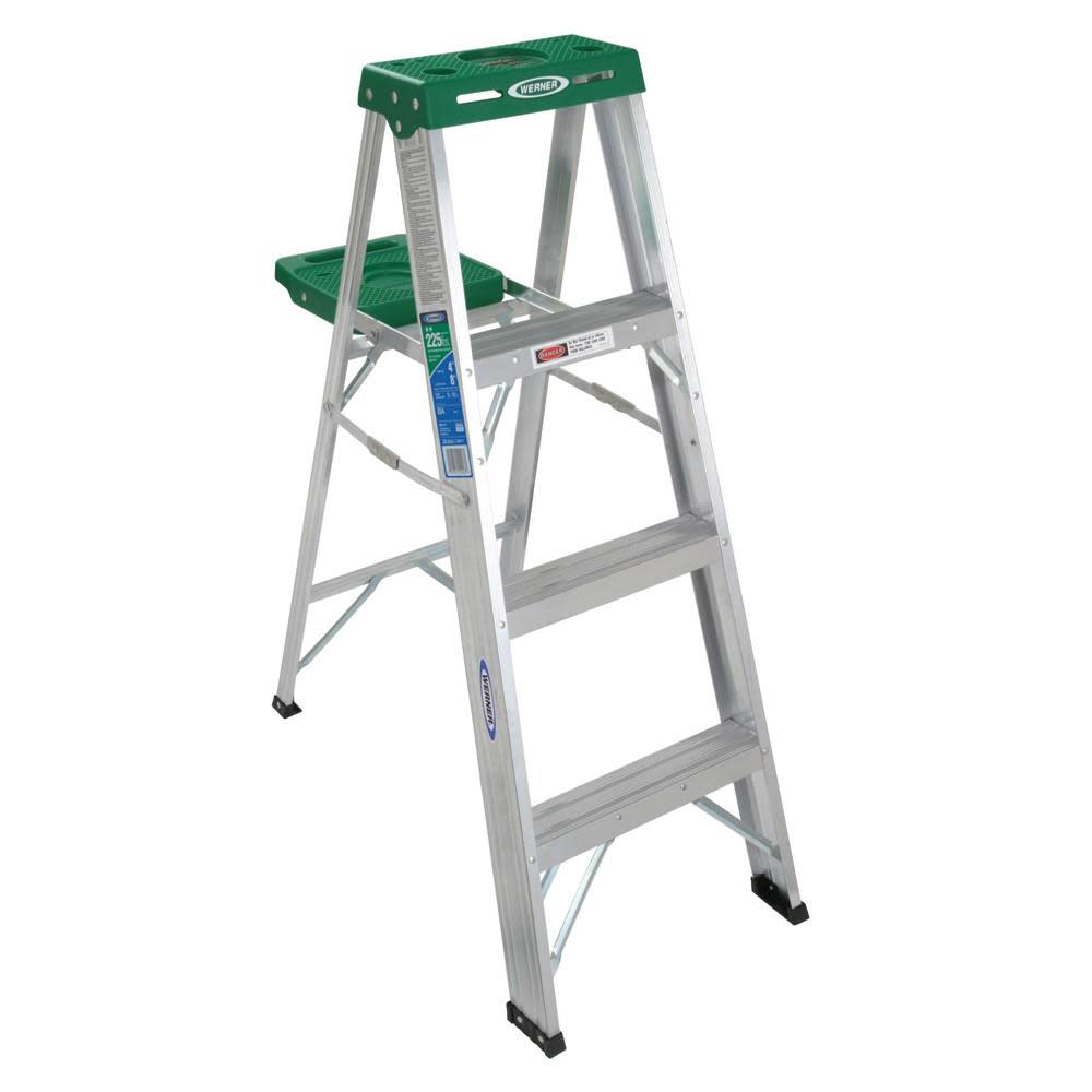 4 Ft Aluminum Type II Step Ladder - Intensery