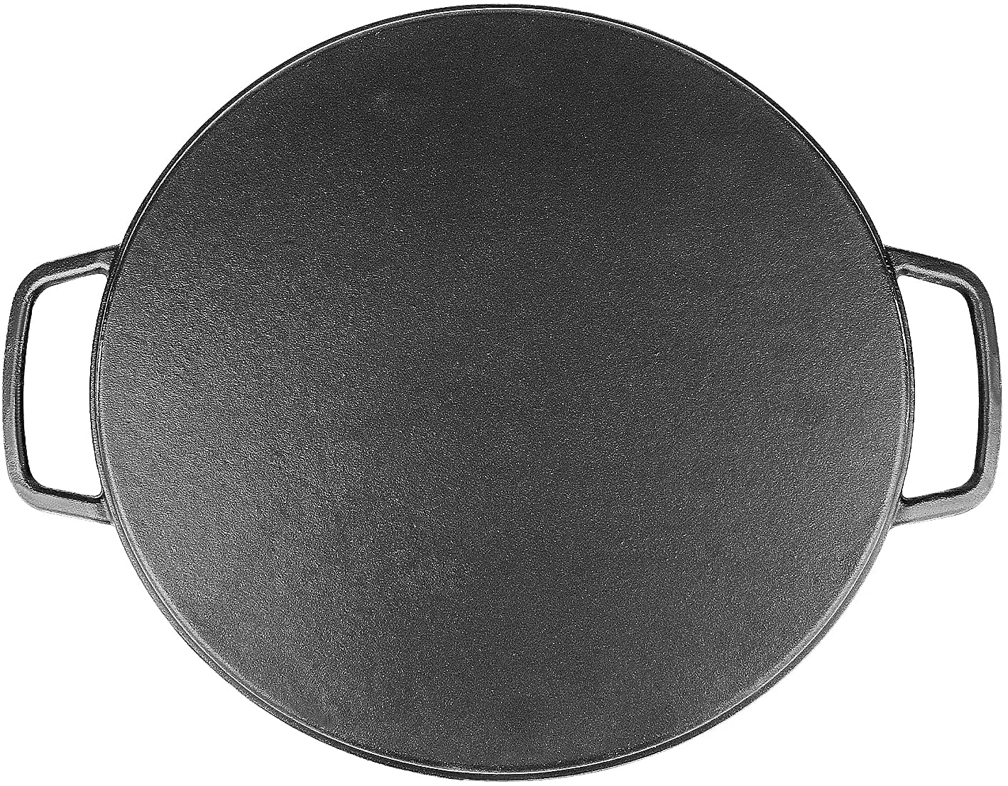 14'' Cast Iron Baking Pan with Handles, Universal fits - Intensery