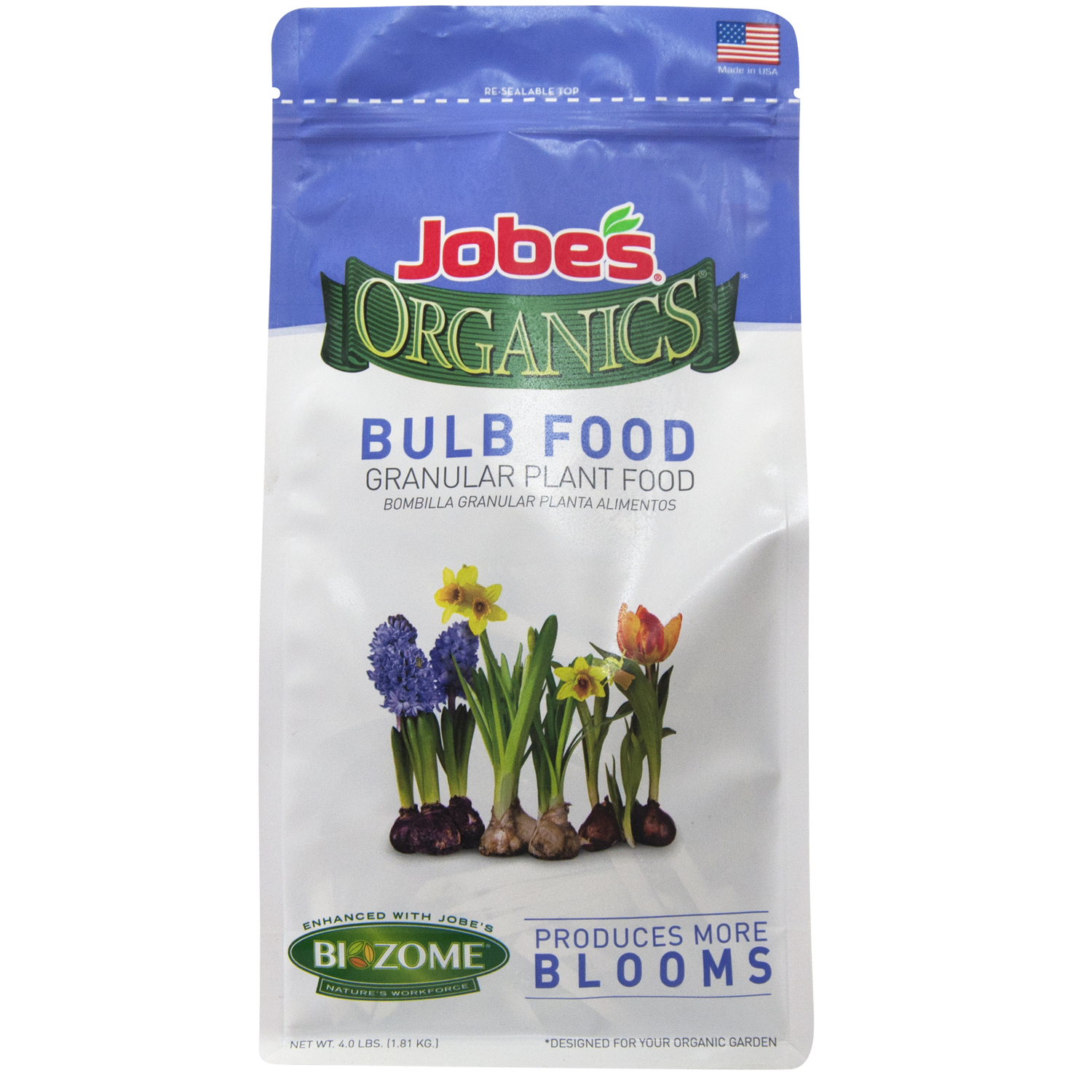 Jobe\u0027s Bulb Food Organic Granules Plant Food 4 lb - Intensery