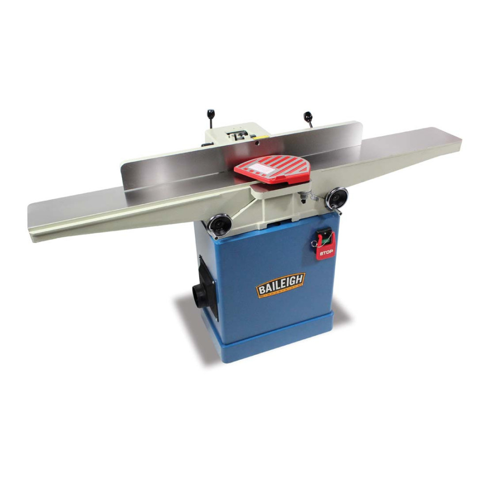 Baileigh IJ-666-HH Long Bed Jointer with Helical Cutter Head 110V - Intensery