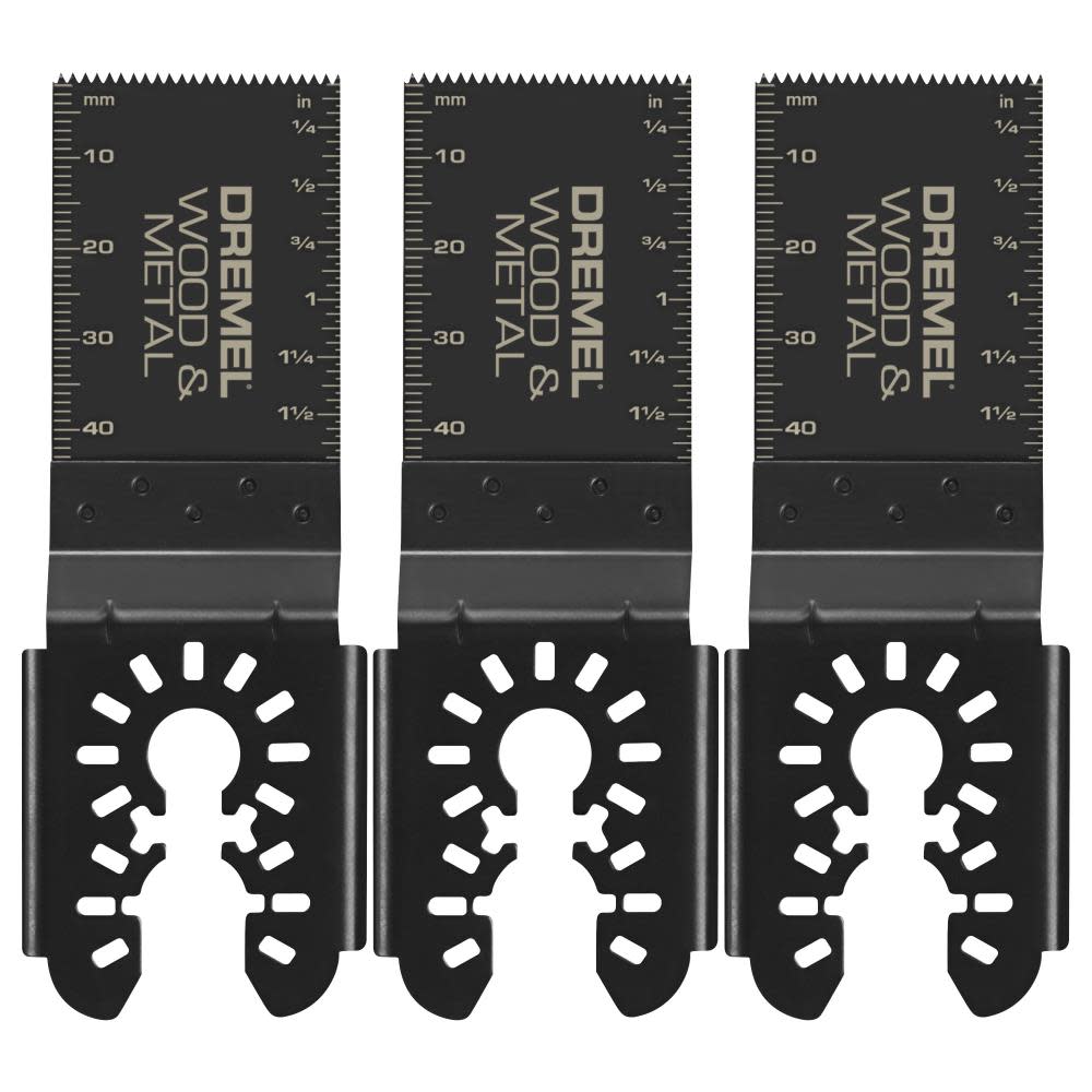 Bosch 1 5/8 Universal Wood and Metal Oscillating Flush Cut Blade 3pk - Intensery