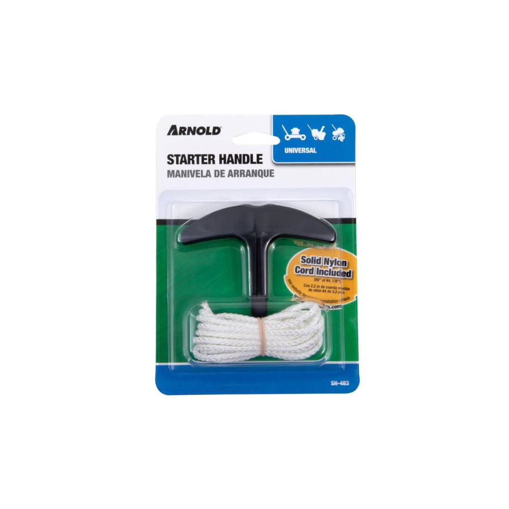 Arnold Replacement Starter Handle with 88 Solid Nylon Cord - Intensery