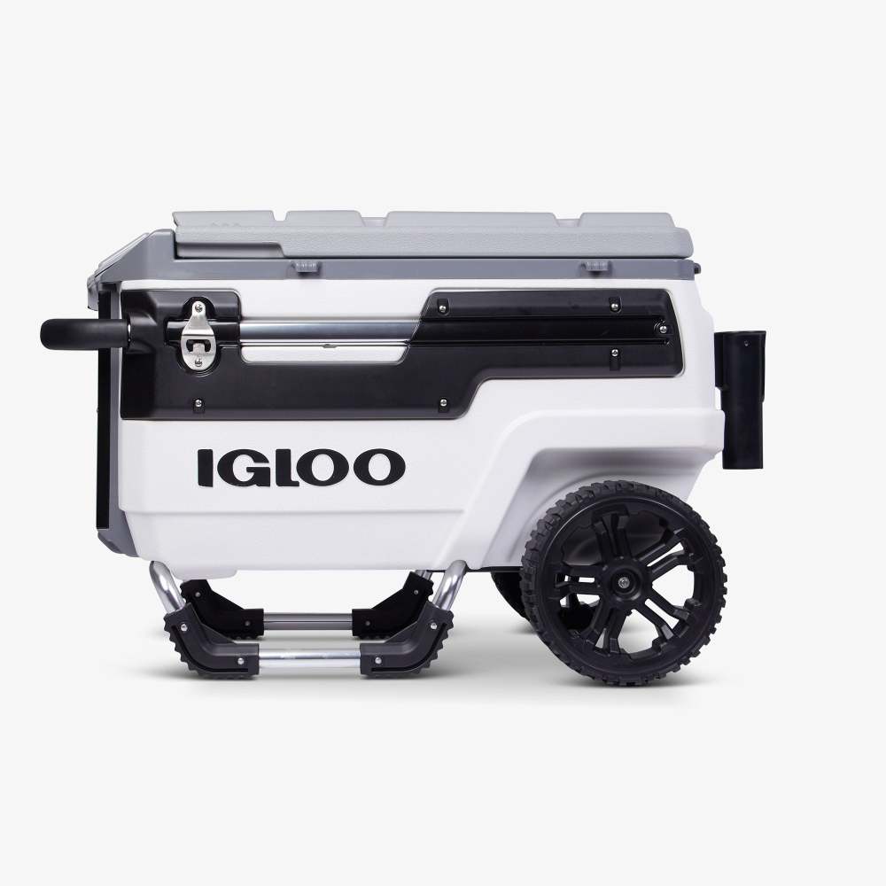 Igloo Trailmate Journey Hard Cooler White/Black 70qt - Intensery