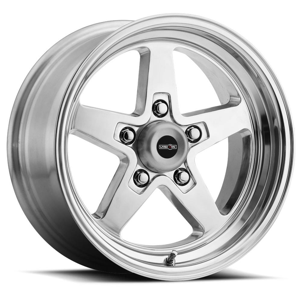 Vision Wheel 571-5865P27 Vision American Muscle 571 Sport Star II Polished Wheels - Intensery