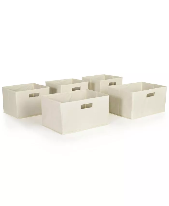 Guidecraft Decorative Storage Bins  - Set of 5 - Intensery