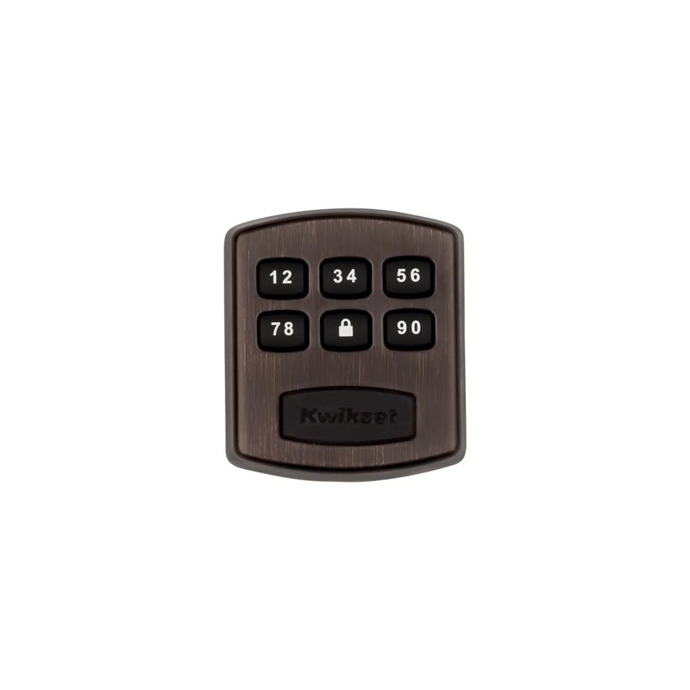 Venetian Bronze Single Cylinder Keyless Entry Electronic Deadbolt - Intensery