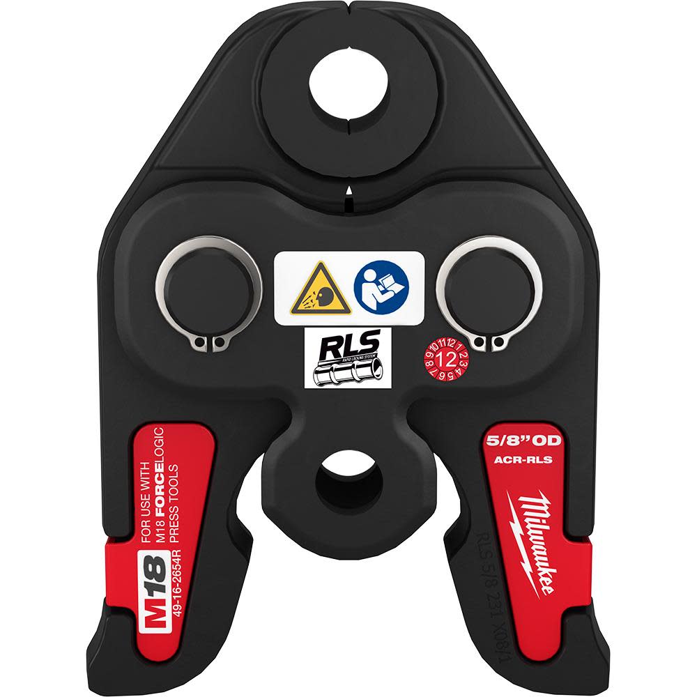 Milwaukee 5/8 RLS ACR Press Jaw for M18 FORCE LOGIC Press Tools 49-16-2654R from Milwaukee - Intensery
