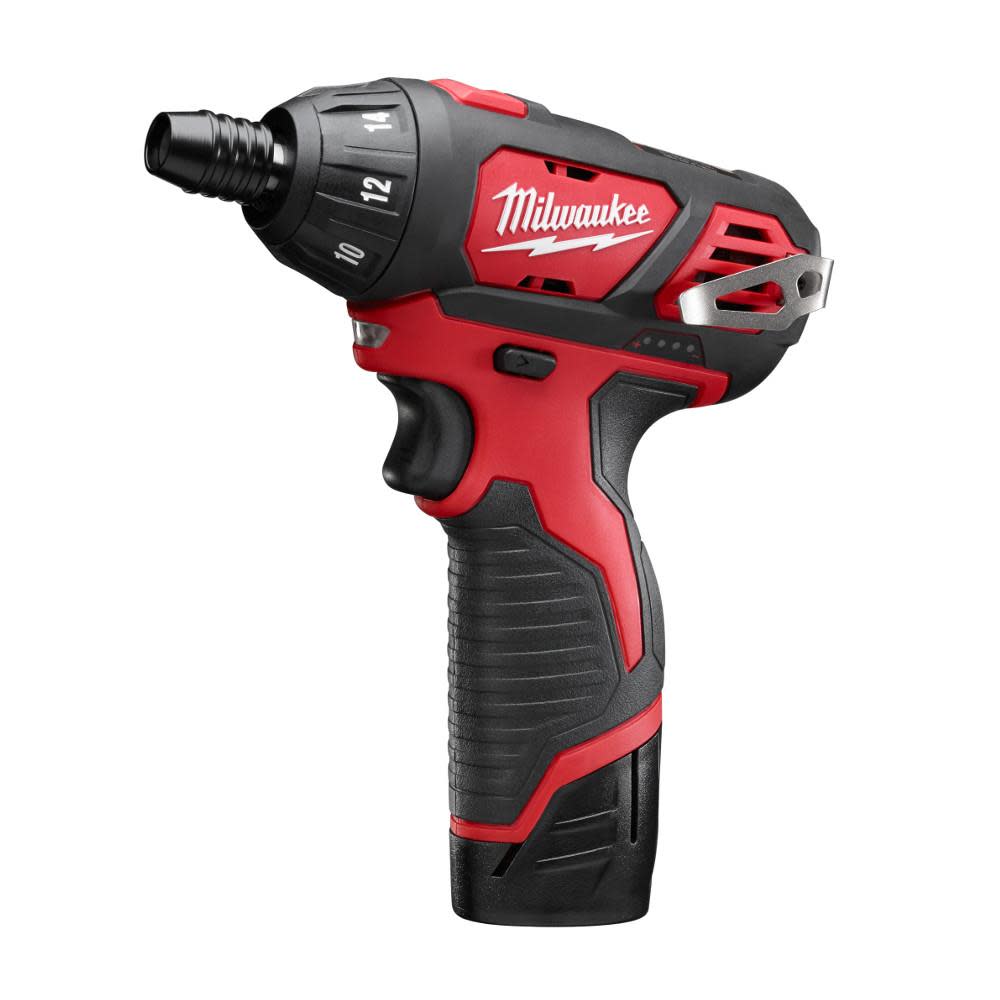 M12 1/4 in. Hex Screwdriver 1 Battery Kit Reconditioned - Intensery