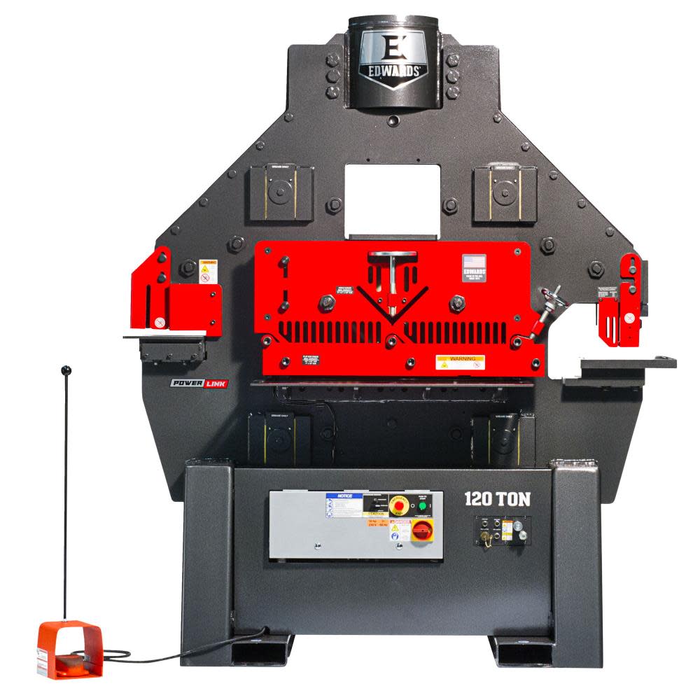 120 Ton Ironworker 3 Phase， 460v with PowerLink System - Intensery